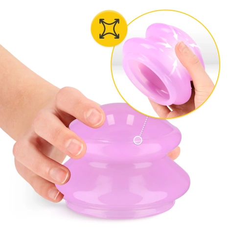 Silikonové masážní baňky MED+ 4 ks.