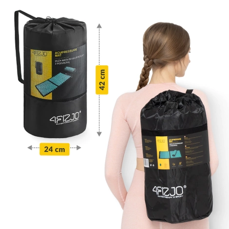 Velká akupresurní podložka s polštářkem XL