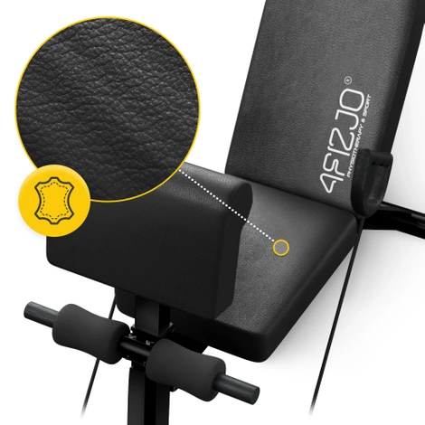 Multifunkční posilovací lavice se stojanem PRO