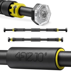 Rozpěrná dveřní hrazda žlutý