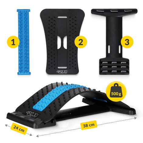 Opěrka pro masáž a protažení zad