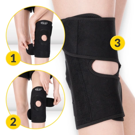 Kolenní ortéza se stabilizátorem čéšky