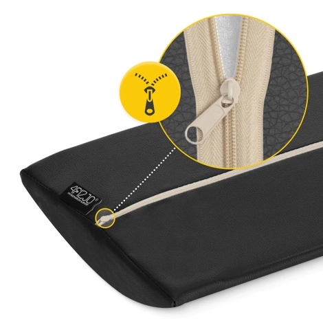 Rehabilitační masážní půlválec černý