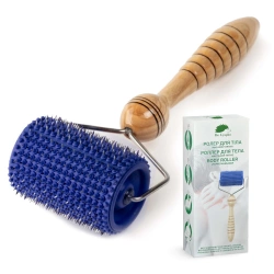 Masážní váleček Lyapko 3,5 bez niklu tmavě modrý