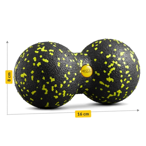 Dvojitý masážní míč EPP 8 cm