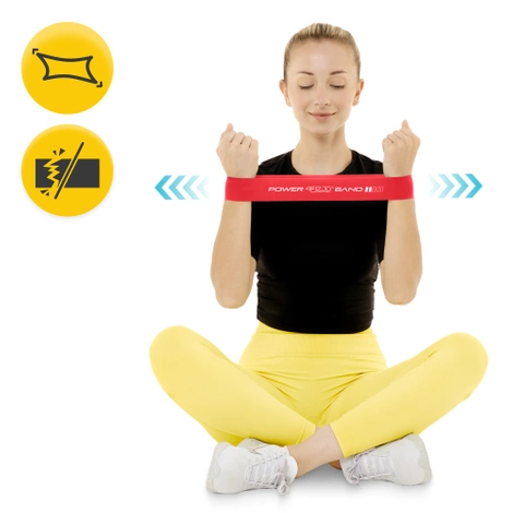 Guma na cvičení MINI POWER BAND 0,4 mm