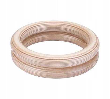 Dřevěné gymnastické kruhy