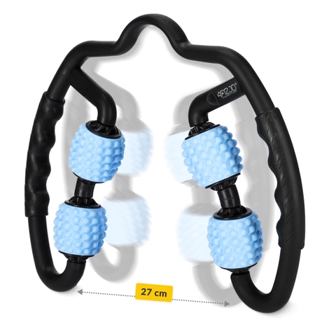 Masážní váleček na tělo modrý