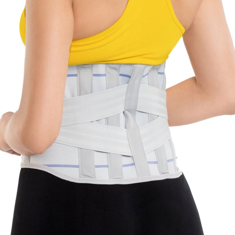 Bederní pás S světle šedý