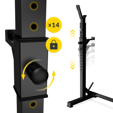 Nastavitelný posilovací stojan PRO