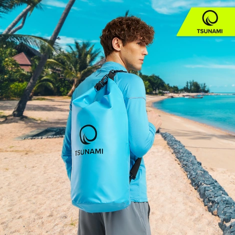 Nepromokavý vak 30 l TSUNAMI modrý