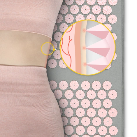 Velká akupresurní podložka s polštářem XL