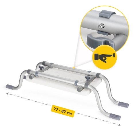 Koupelnová lavice do vany