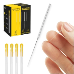 Akupunkturní jehly s trubičkou 100 ks. 0,25 x 15 mm