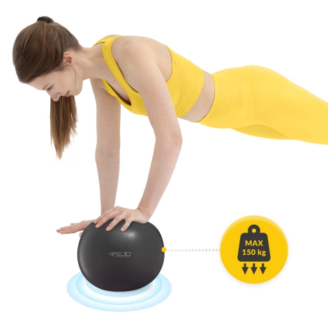 Míč na pilates 22 cm černý