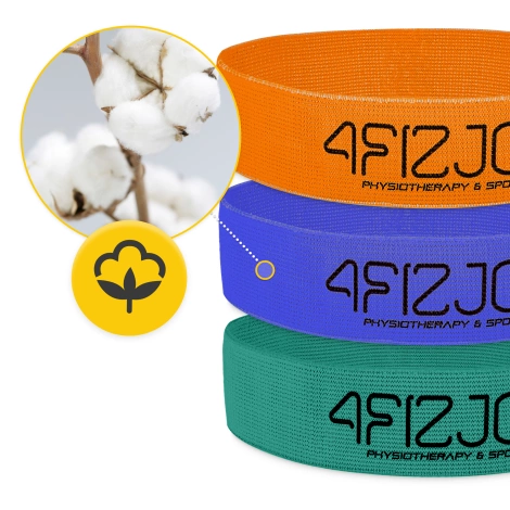 Sada odporových gum FLEX BAND 3 ks.