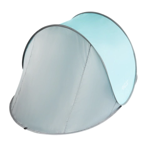 Samorozkládací plážový stan šedý