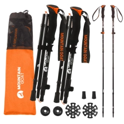 Trekové hole PRO+ oranžové