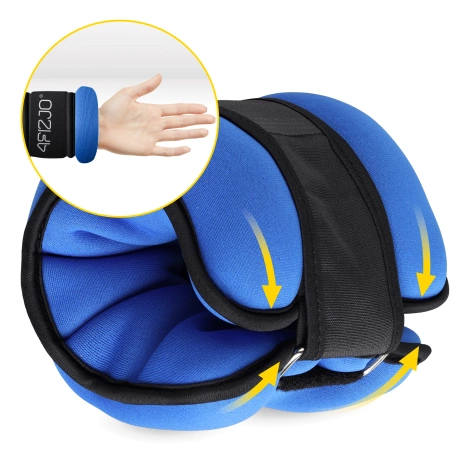 Zátěže na kotníky a zápěstí 2 x 3 kg