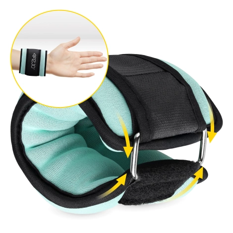 Zátěže na kotníky a zápěstí 2 x 0,5 kg