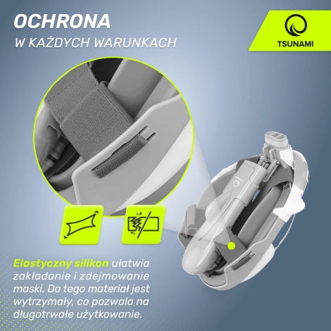 Potápěčská maska pro děti SHARK TSUNAMI