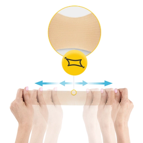 Kohezivní obinadlo 4,5 m x 5 cm béžové