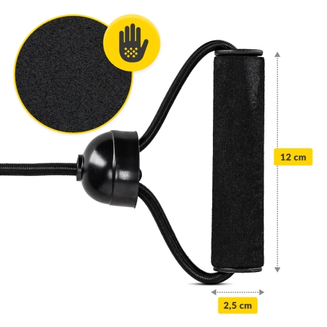 Rotační disk s lany MINI červený