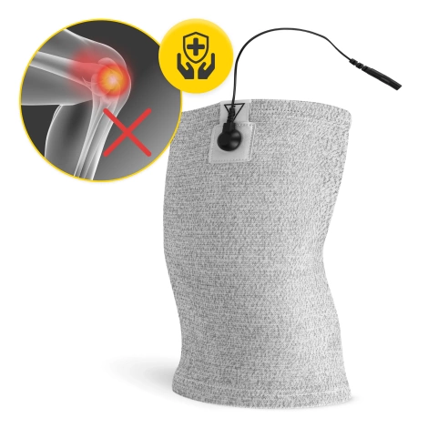 Vodivá páska pro elektrostimulaci kolena