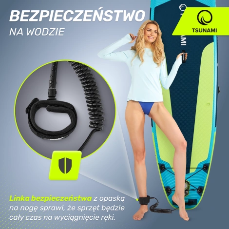 Nafukovací paddleboard SUP PRO TSUNAMI 350 cm T14 modrý