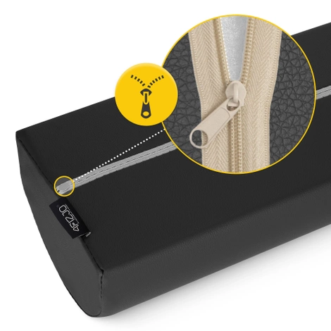 Rehabilitační masážní půlválec černý