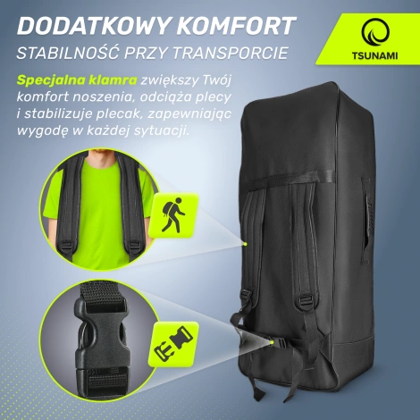 Batoh na paddleboard SUP