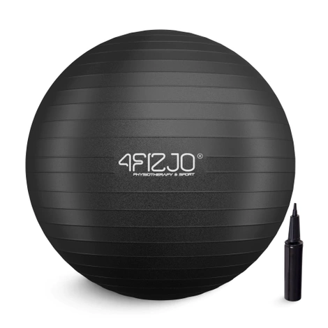 Gymnastický míč 85 cm černý