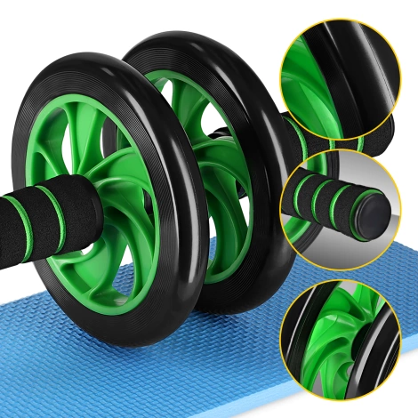 Posilovací kolečko AB WHEEL zelené