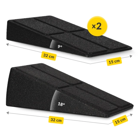 Cvičební klín SLANT BOARD 3 ks.