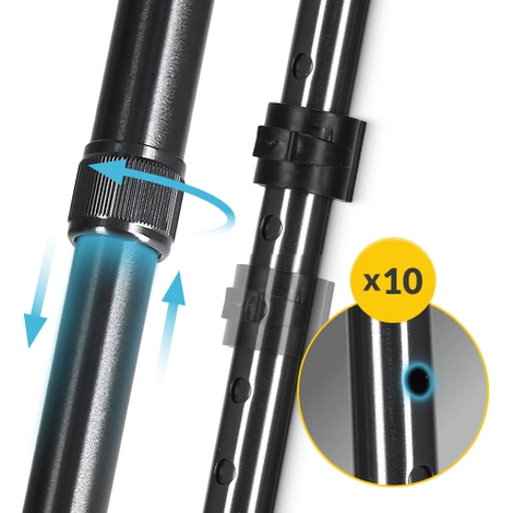 Ortopedické berle PRO modré