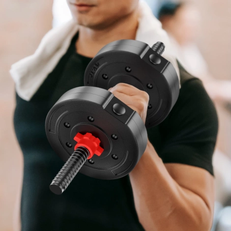 Nakládací činkový set 2 x 10 kg