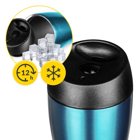 Termohrnek Mountain Goat TRAVEL 380 ml modrý