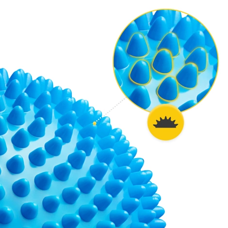 Balanční masážní polokoule 2 ks. modré