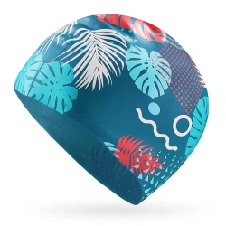 Dámská plavecká čepice TSUNAMI LEAFS