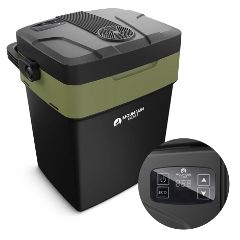 Přenosná turistická lednička Mountain Goat 29L zelená
