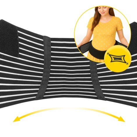 Elastický těhotenský podpůrný pás S