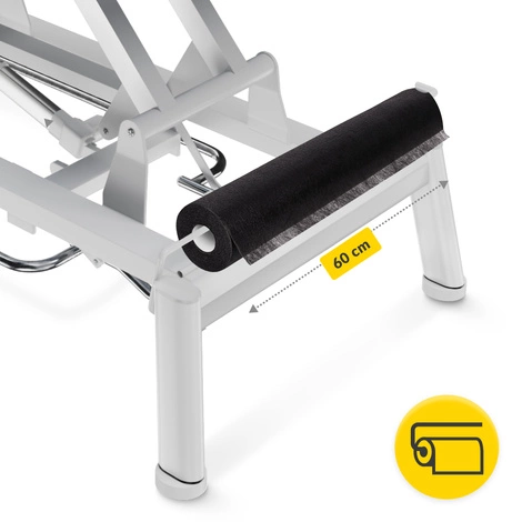 Hygienická podložka v roli 60 cm x 50 m černá