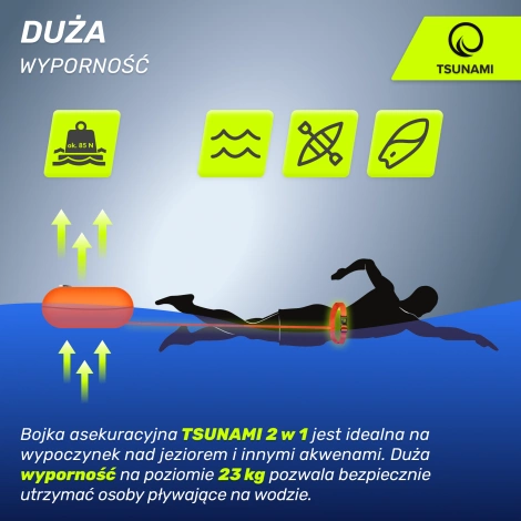 Nafukovací záchranná bójka TSUNAMI