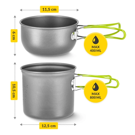 Sada kempingového nádobí MOUNTAIN GOAT