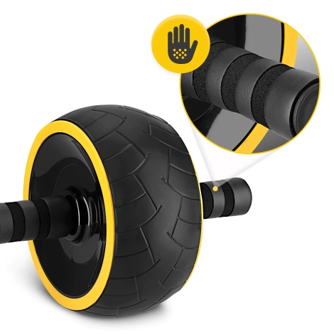 Posilovací kolečko AB WHEEL XL žluté