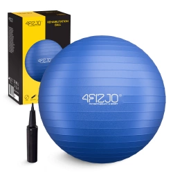 Nafukovací gymnastický míč 65 cm modrý
