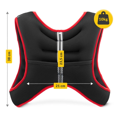 Zátěžová vesta 10 kg
