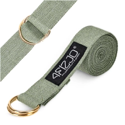 Popruh na jógu khaki