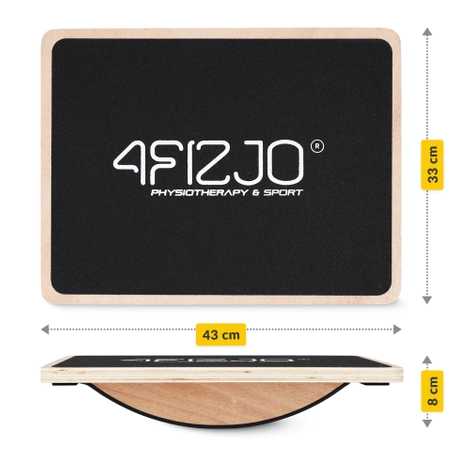 Dřevěná balanční deska BALANCE BOARD