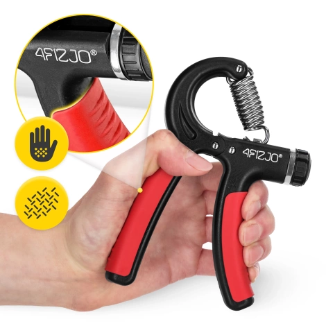 Nastavitelný posilovač zápěstí červený